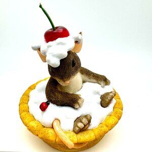 Charming Tails "Sweetie Pie" Mouse Figurine By Fitz & Floyd 2002